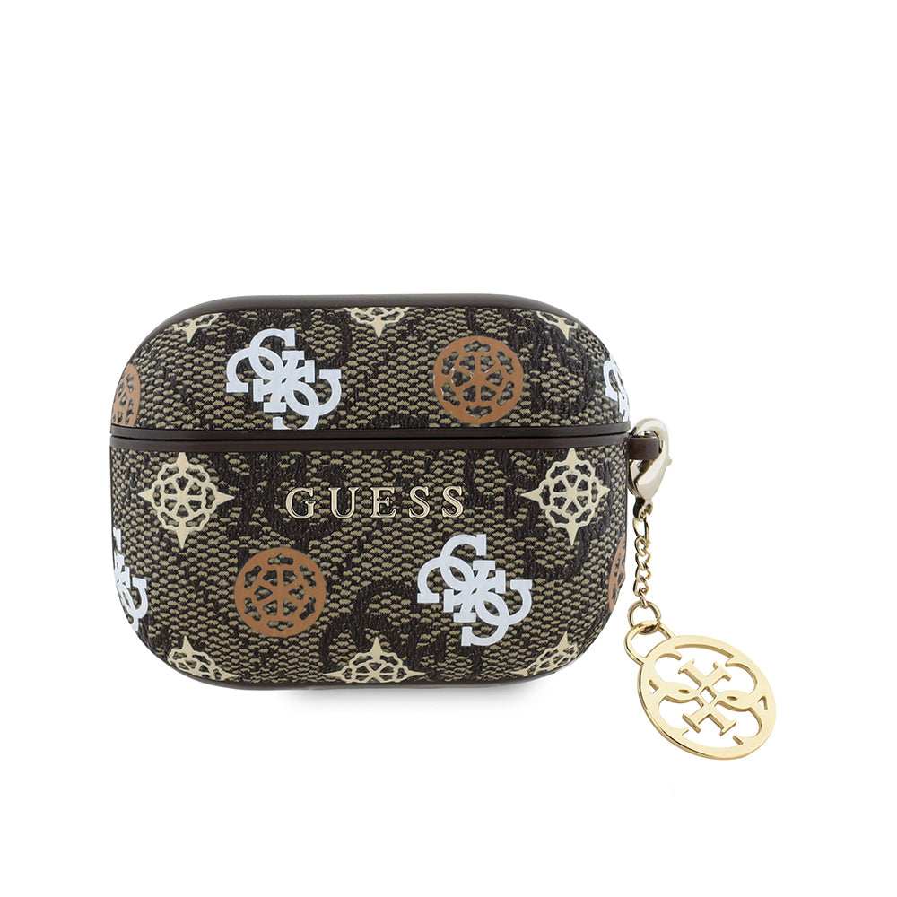 Guess Airpods Pro Orjinal Lisanslı 4G Desenli Yazı Logolu Peony Airpods Kılıf Guess Airpods Pro Orjinal Lisanslı 4G Desenli Yazı Logolu Peony Airpods Kılıf